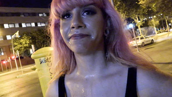 Pink Charlotte #1 - Bukkake - Behind The Scenes