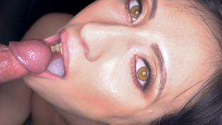 Sherry Vine swallowing 35 gloryhole loads