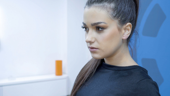 Andrea #1 - Bukkake - Behind The Scenes