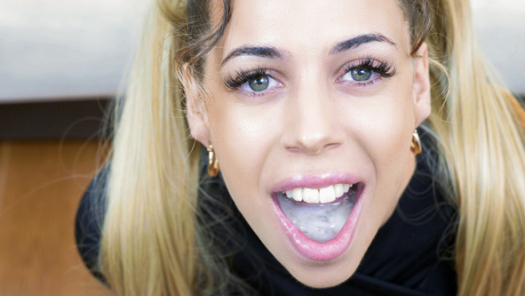 Lola Emme #2 - Interview before Bukkake