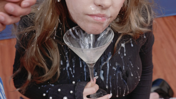 Safira Yakkuza swallowing 50 big loads