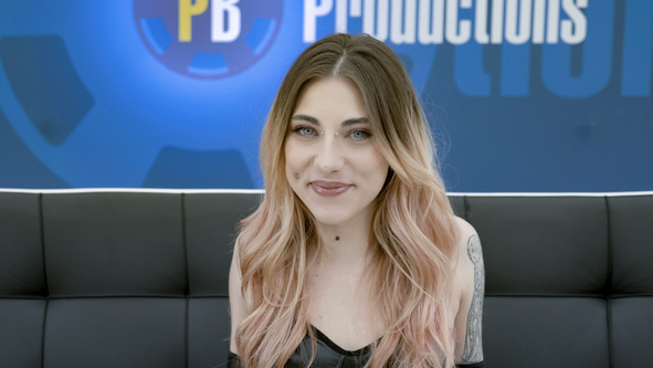 Dalila Dark #2 - Interview before Bukkake