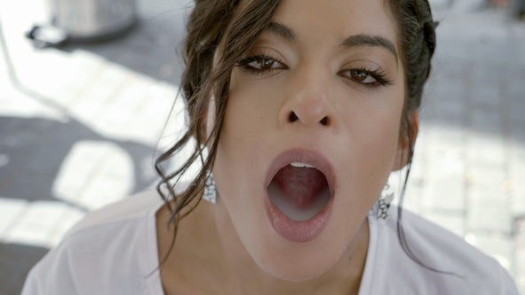 Natasha Rios #1 - Interview before Bukkake