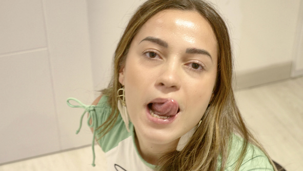 Marta Villalobos #1 - Bukkake - Behind The Scenes