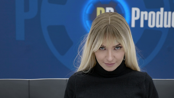 Tabitha Poison #1 - Interview before Bukkake