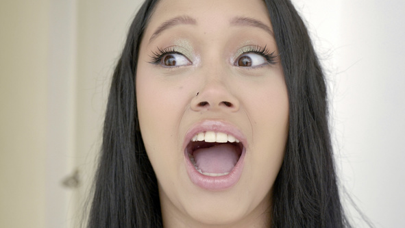 Lia Ponce #5 - Interview before Bukkake