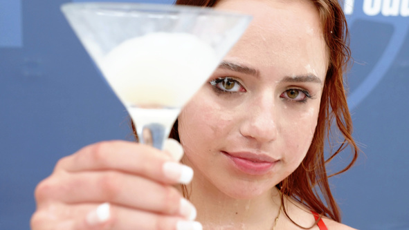 Lera Reyna swallowing 72 big loads