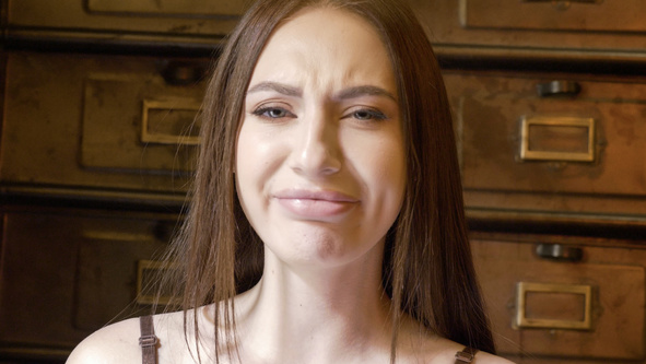 Emma Evans #1 - Interview before Bukkake