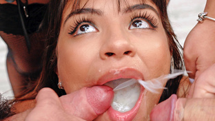 Michy Perez swallowing 109 big loads