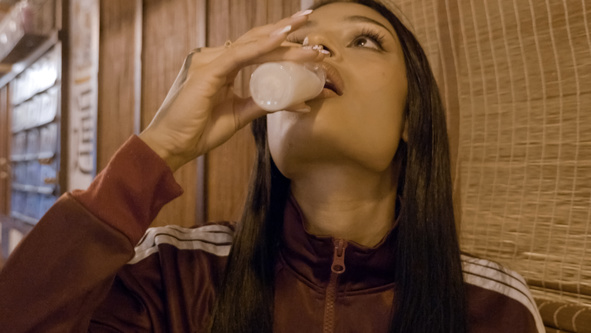 Breiny Zoe #2 - Interview before Bukkake