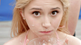 Funky Town swallowing 95 big loads