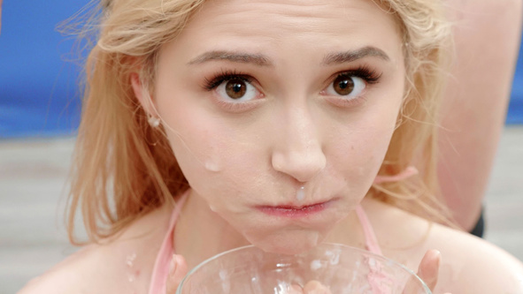 Funky Town swallowing 95 big loads