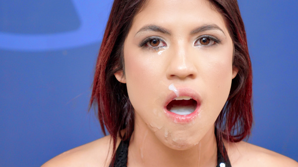 Milli swallowing 31 big loads